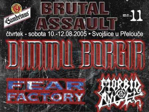 BRUTAL ASSAULT festival letos již pojedenácté!