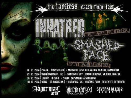 The FACELESS czech mini tour 2006 - info