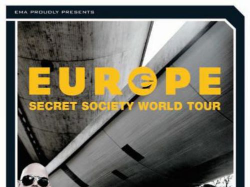 Druhá část evropského turné švédské rockové legendy EUROPE s jedinou zastávkou v ČR startuje v lednu!