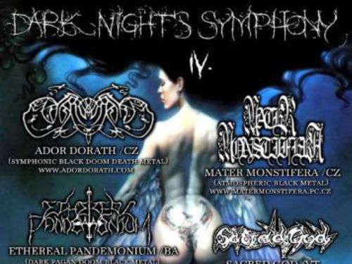 Dark Night \'s Symphony IV. - 10.3.2007 NITRA - info
