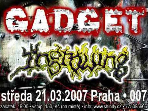 Švédi GADGET (Swe) v Praze 21-3-07-info