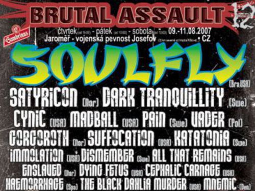 BRUTAL ASSAULT festival vol. 12 - info
