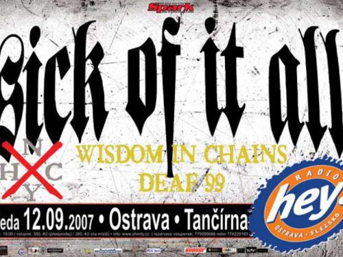 SICK OF IT ALL v Ostravě