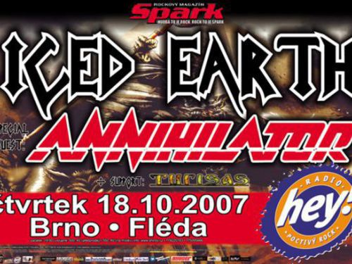 ICED EARTH a ANNIHILATOR v Brně-18-10-07-info!