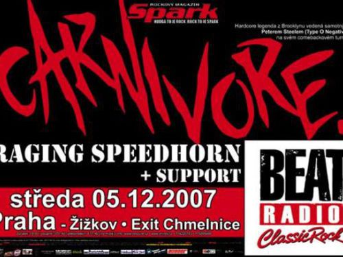 Reinkarnovaní CARNIVORE budou v Praze-05-12-07-info