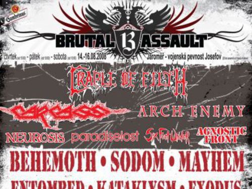 BRUTAL ASSAULT FESTIVAL vol. 13-info