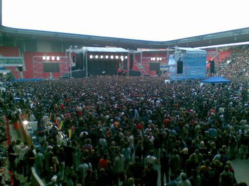 IRON MAIDEN - Somewhere Back In Time Tour, Praha Eden, 8.8.2008, 8:08PM