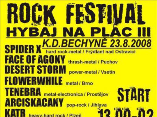 Rock festival Hybaj na plac III