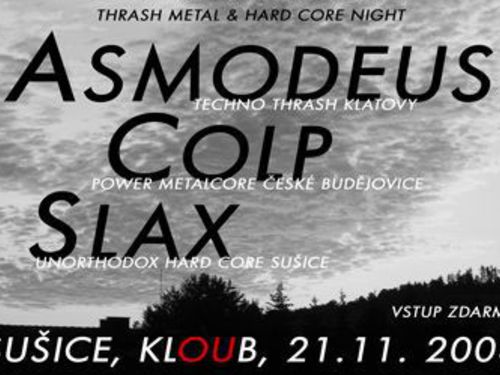 THRASH METAL AND HARD CORE NIGHT-info