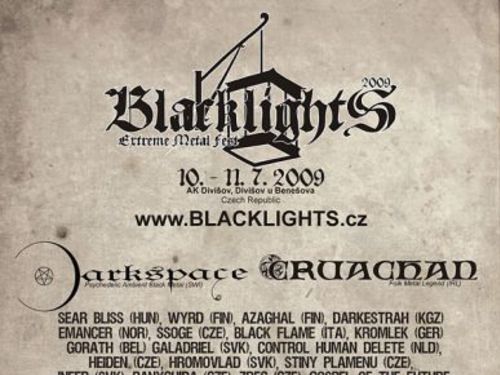 BLACK LIGHTS FESTIVAL 2009 - info