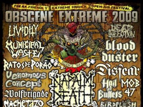 OBSCENE EXTREME 2009 - info