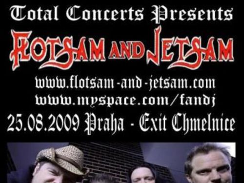 FLOTSAM & JETSAM v klubu Exit Chmelnice - info