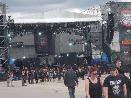 MASTERS OF ROCK 2009 Vizovice, středa 8.- čtvrtek 9.7.2009 - příjezd a den první