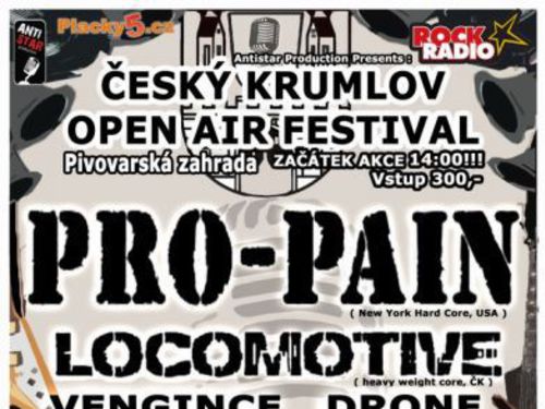 ČESKÝ KRUMLOV OPEN AIR FESTIVAL 2009 - info