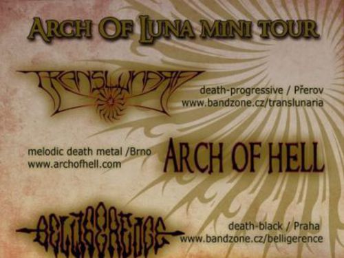 Arch of Luna minitour kapel ARCH OF HELL a TRANSLUNARIA