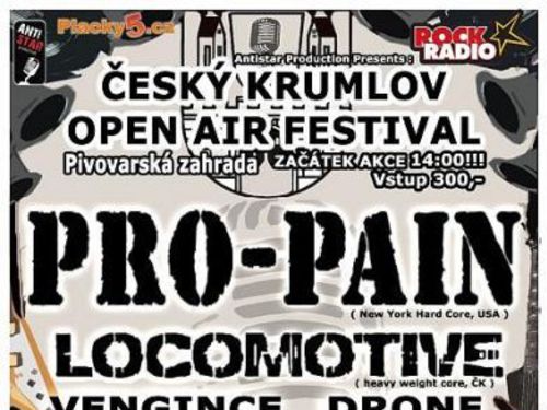 Český Krumlov open air - 2. info