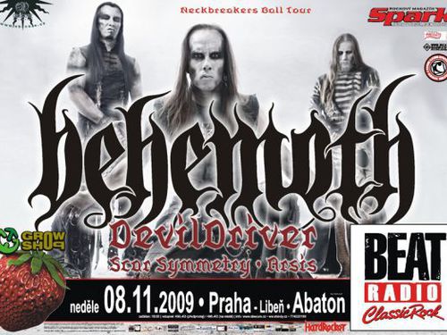 Koncertní událost podzimu - BEHEMOTH 8.11. v Praze - info