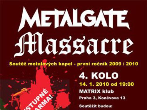 SOUTĚŽ METALGATE MASSACRE vstupuje do druhé poloviny - info