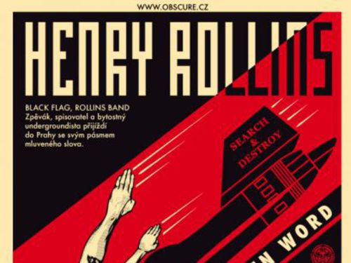 HENRY ROLLINS vystoupí 8. února v Praze - info