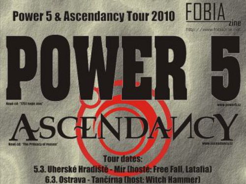 POWER 5 a ASCENDACY tour 2010 začíná již za týden - info
