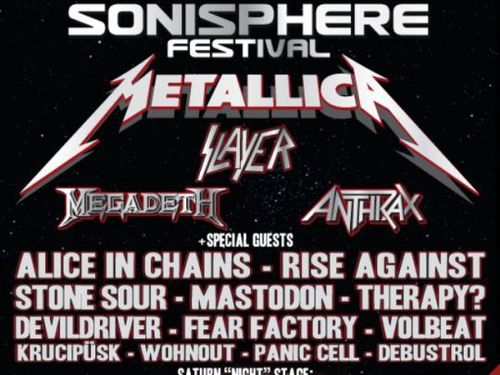 SONISPHERE festival bude největší - info