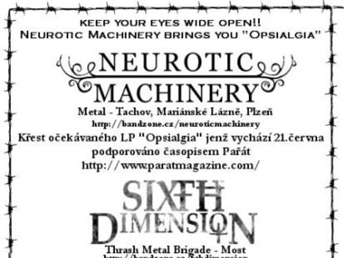 NEUROTIC MACHINERY - křest alba