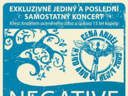 NEGATIVE FACE - Exkluzivně jediný a poslední samostatný koncert - info