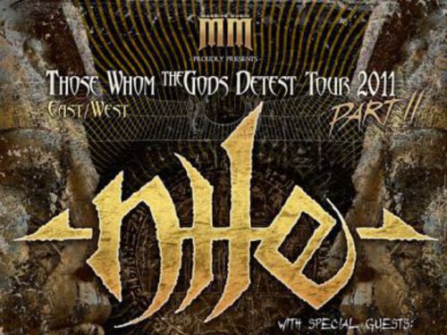 NILE, MELECHESH, DEW SCENED, ZONARIA, DARKRISE – info