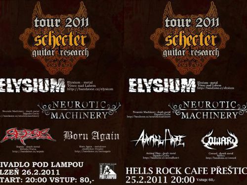 SCHECTER Tour v západních Čechách - info