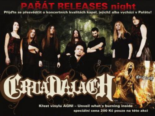 PAŘÁT RELEASES NIGHT - info