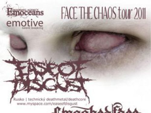 Evropské turné mašinérií EASE OF DISGUST a SMASHED FACE - info