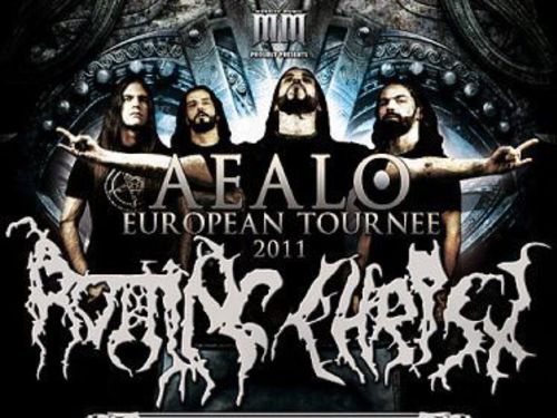 ROTTING CHRIST (gre), OMNIUM GATHERUM (fin), DAYLIGHT MISERY (gre), DEAD SHAPE FIGURE (fin)