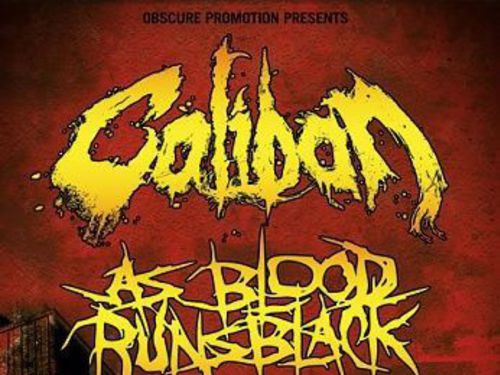 CALIBAN (ger), AS BLOOD RUNS BLACK (usa), THE ADEPT (swe), FOR TODAY (usa) - info