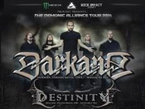 Thrash massage 2011 – DARKANE (Swe) + DESTINYTY (Fra) + DEVASTATING ENEMY (Aut) - info