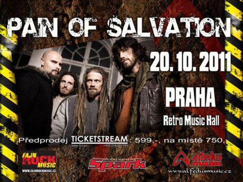 PAIN OF SALVATION v Praze - info