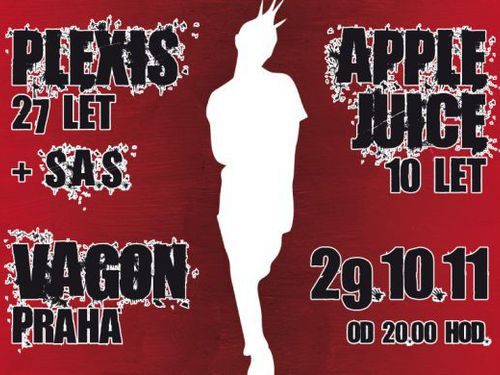 PLEXIS a APPLE JUICE oslaví 37 let v punku - info