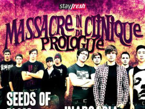 Massacre in da Clinique: Prologue. INARCADIA, SEEDS OF BLOOD + SUPPORT - info
