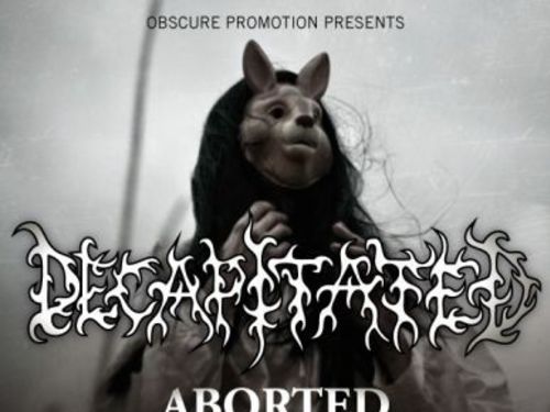 DECAPITATED (pl), ABORTED (bel), FLESHGOD APOCALYPSE (ita), CYANIDE SERENITY (uk), ARCHSPIRE (can) - info