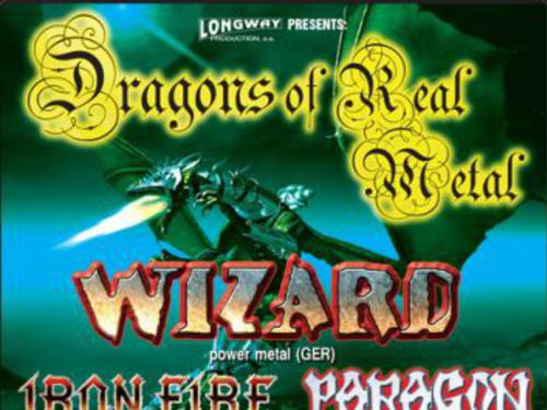IRON FIRE (Den), WIZARD (Ger) a PARAGON (Ger) + Support: Interitus (Cze), Dark Angels (Cze) - info