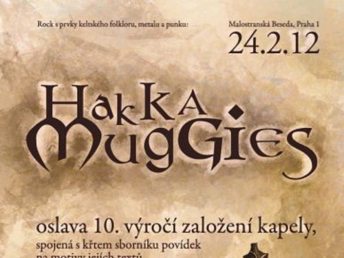Celtic-rocková formace Hakka Muggies slaví 10 let od vzniku a vydává sbírku povídek - info