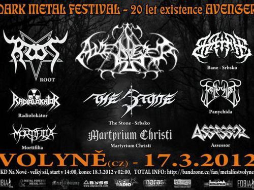 DARK METAL FESTIVAL – 20 let AVENGER - info