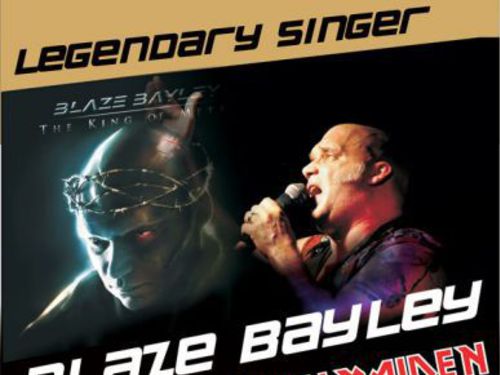 BLAZE BAYLEY (ex-IRON MAIDEN) + supports - info
