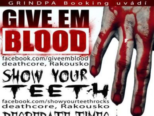 GIVE \'EM BLOOD (AT), SHOW YOUR TEETH (At) - info