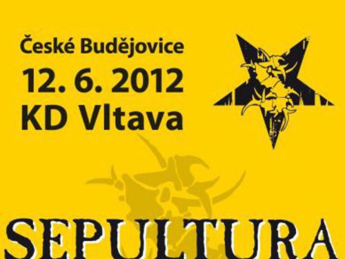 SEPULTURA poprvé v Českých Budějovicích - info