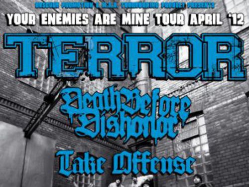 TERROR (usa), DEATH BEFORE DISHONOR (usa), TAKE OFFENSE (usa) - info