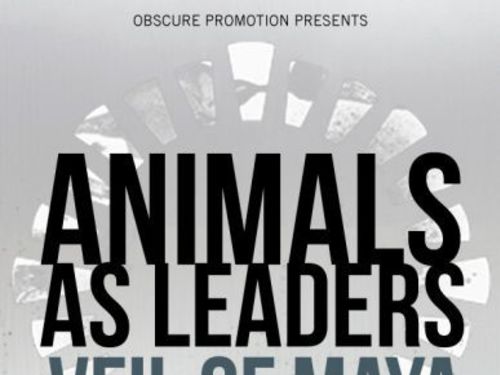 ANIMALS AS LEADERS (usa), VEIL OF MAYA (usa), BETRAYING THE MARTYRS (fra), VOLUMES (usa), STRUCTURES (can) - info