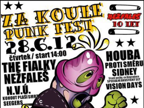 „Za koule punk fest“ oslaví konec školního roku i 10 let Nežfaleš! - info