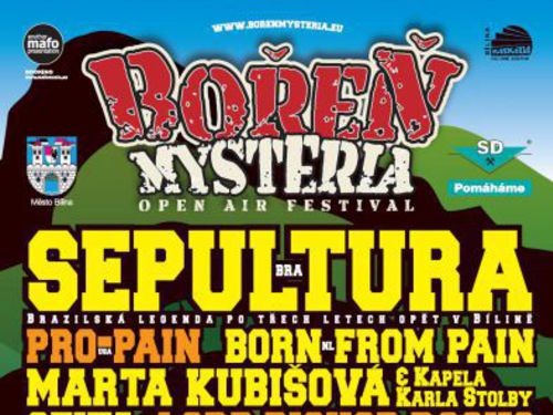 BOŘEŇ MYSTERIA OPEN AIR FESTIVAL - info