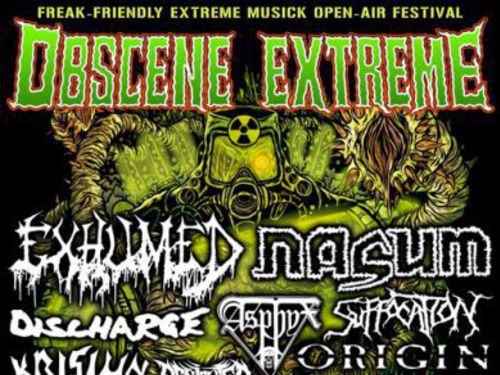 OBSCENE EXTREME 2012 - Freak-Friendly Extreme Musick Open-Air Festival - info