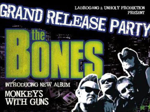 THE BONES (swe), UNHOLY PREACHERS (cz), GAUNEŘI (cz) - info